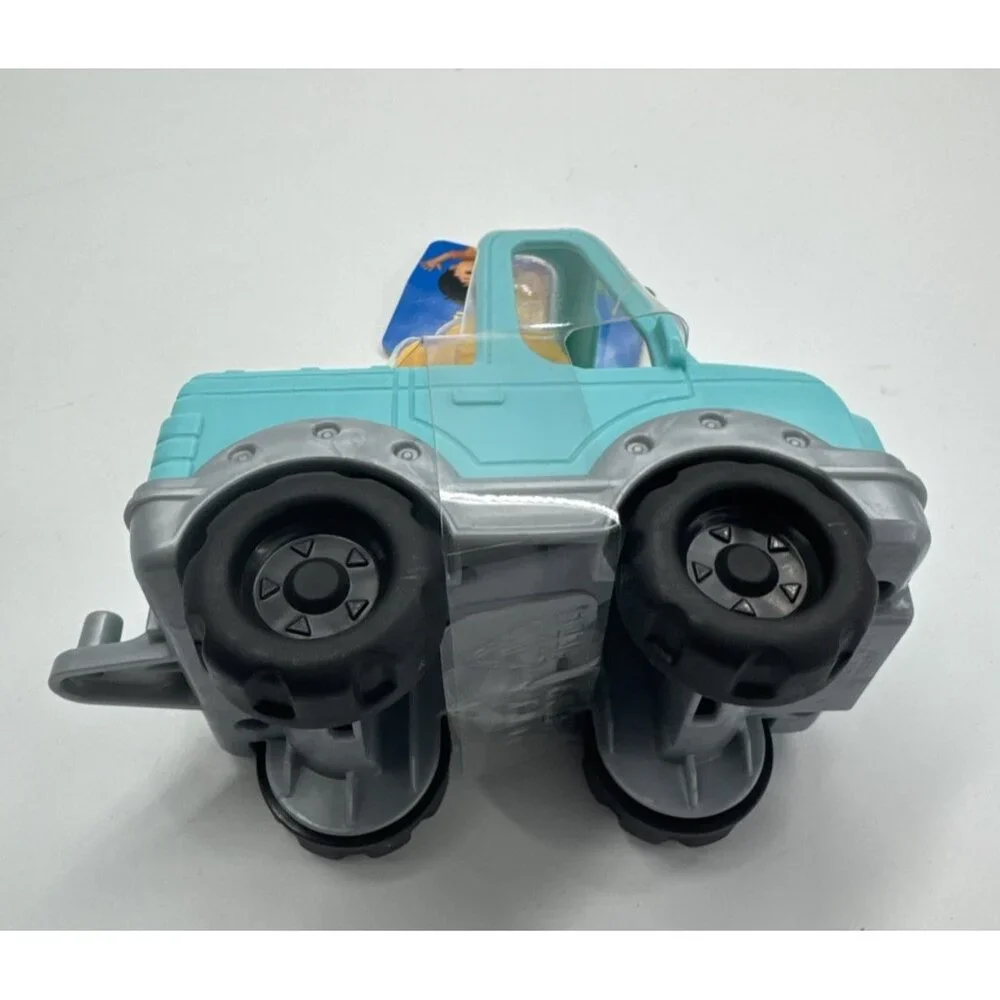 Fisher Price Little People Blue Jeep with Girl Figure Set Pretend Play Toy NEW